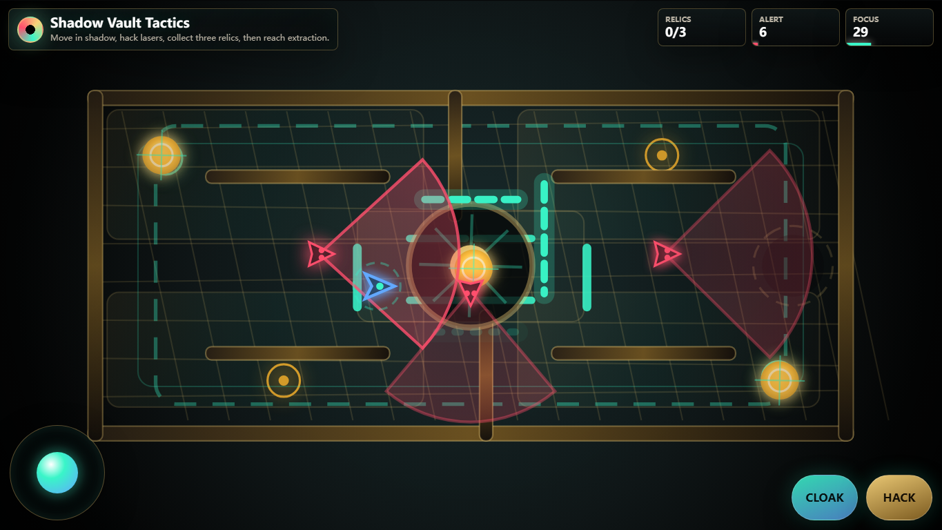 Shadow Vault Tactics gameplay screenshot